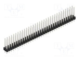 Connector: pin strips; pin header; male; PIN: 64; 2.54mm; THT; 2x32