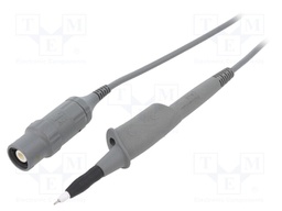 Probe: for oscilloscope; 1.1÷35000kHz; 100: 1; <10ns; 12÷25pF; grey