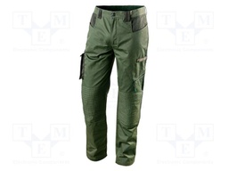 Dungarees; Size: XXL; olive; CAMO; 255g/m2