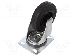 Transport wheel; Ø: 100mm; W: 30mm; H: 128mm; torsional; 76kg