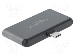 Hub USB; grey; Number of ports: 4; Standard: Power Delivery 3.0
