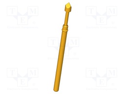 Test needle; Operational spring compression: 4mm; 5A; Ø: 2mm