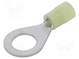 Ring terminal; M10; Ø: 10.5mm; 2.5÷6mm2; crimped; for cable; tinned