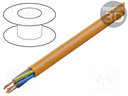 Wire; ÖLFLEX® 500 P; 5G1,5mm2; unshielded; 300/500V; PUR; Cu