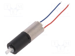 Motor: DC; coreless,with planetary gearbox; 6VDC; 400mA; 500rpm