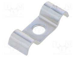 Screw mounted clamp; ØBundle : 6mm; Ømount.hole: 6mm; W: 12mm