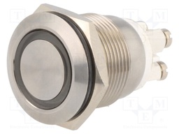 Switch: vandal resistant; Pos: 2; SPST-NO; 0.05A/24VDC; IP66; white