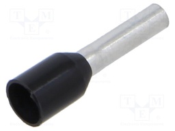 Tip: bootlace ferrule; insulated; copper; 1.5mm2; 8mm; tinned