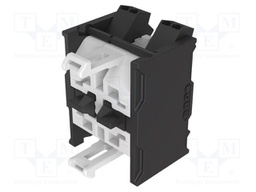 Contact block; 22mm; OptoHiT; front fixing; push-in terminals