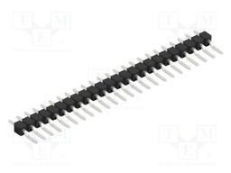 Connector: pin strips; pin header; male; PIN: 24; 2.54mm; SMT; 1x24