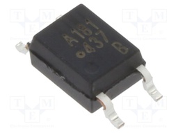 Optocoupler; SMD; Ch: 1; OUT: transistor; Uinsul: 3.75kV; Uce: 80V