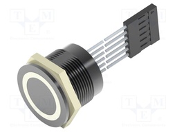 Switch: piezoelectric; Pos: 2; SPST; 1A/24VAC; 1A/24VDC; IP68; RGB