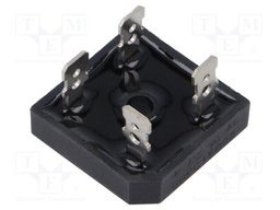 Bridge rectifier: single-phase; Urmax: 50V; If: 15A; Ifsm: 300A