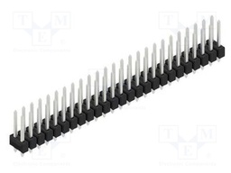 Connector: pin strips; pin header; male; PIN: 50; 2.54mm; THT; 2x25