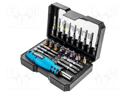 Kit: screwdriver bits; Kit: screwdriver bits,screwdriving grip