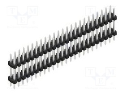 Connector: pin strips; pin header; male; PIN: 48; 2mm; THT; 2x24