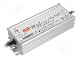 Power supply: switched-mode; LED; 40.5W; 54VDC; 0.75A; 90÷305VAC