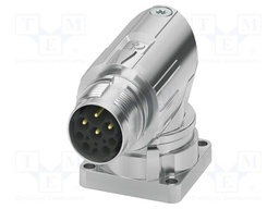 Connector: M17; socket; M17 PRO; PIN: 9(5+4); 630V; 3.6A,14A; IP67