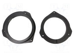 Spacer ring; 165mm; Mercedes; Mercedes GLK-Class; 2pcs; PETG