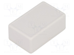 Enclosure: multipurpose; X: 28mm; Y: 45mm; Z: 18mm; ABS; grey