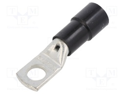 Tip: ring tube; M10; Ø: 10.5mm; 35mm2; crimped; for cable; insulated