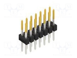 Connector: pin strips; pin header; male; PIN: 14; 2.54mm; THT; 2x7