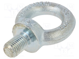 Lifting eye bolt; M24x36; DIN: 580; Head: eye; none; steel; zinc