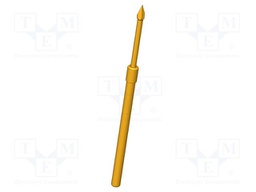 Test needle; Operational spring compression: 8mm; 5A; Ø: 1.3mm
