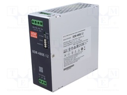 Power supply: switching; for DIN rail; 480W; 12VDC; 0÷30A; OUT: 1