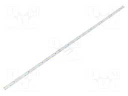 LED strip; 12V; white cold; W: 10mm; L: 500mm; CRImin: 80; 120°; D: 3mm