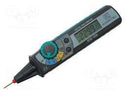Digital multimeter; LCD (3999),with a backlit; 2x/s; 0.1÷99.9%
