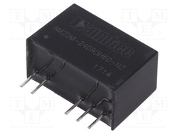 Converter: DC/DC; 2W; Uin: 21.6÷26.4V; Uout: 9VDC; Uout2: -9VDC; SIP7