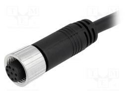 Plug; M12; PIN: 8; female; A code-DeviceNet / CANopen; 1m; 30V; 2A