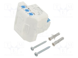 Sensor: movement; SPST-NO; IP rating: IP40; Temp: -10÷50°C; 2500VA