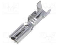Terminal: flat; 2.8mm; 0.5mm; female; 1.5÷2.5mm2; crimped; tinned