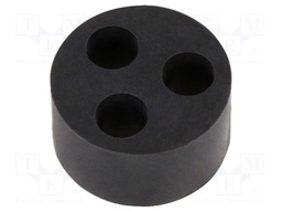 Insert for gland; with metric thread; Size: M25; IP68; Holes no: 3