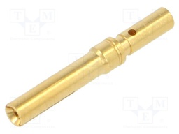 Contact; female; copper alloy; gold-plated; 0.13÷0.33mm2; CI; 5A