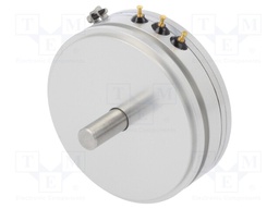 Potentiometer: shaft; 10kΩ; ±10%; 2W; linear; 6.34mm; plastic