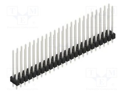 Connector: pin strips; pin header; male; PIN: 48; 2.54mm; THT; 2x24