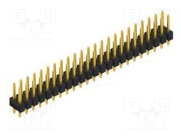 Connector: pin strips; pin header; male; PIN: 46; 2.54mm; THT; 2x23