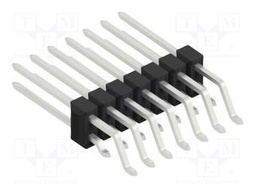 Connector: pin strips; pin header; male; PIN: 14; 2.54mm; SMT; 2x7