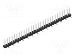 Connector: pin strips; pin header; male; PIN: 28; 2.54mm; SMT; 1x28