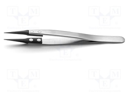 Tweezers; strong construction; Blades: straight,narrow; ESD