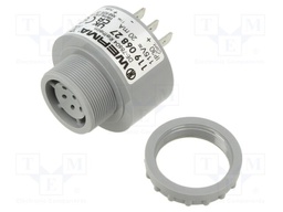 Signaller: sound; buzzer; 115VDC; 115VAC; 90dB(d=1m); IP30; grey
