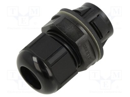 Cable gland; IP68; Mat: polyamide; black; push-in