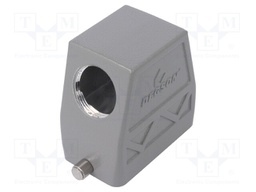 Enclosure: for HDC connectors; size D10B; for cable; for latch