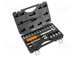 Wrench; torque; 240mm; 5÷25Nm; Mounting: 1/4" square