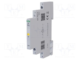 Voltage indicator; 12÷48VAC; 12÷60VDC; IP20; Colour: yellow