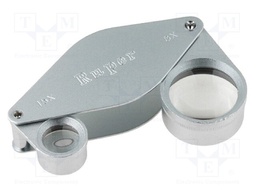 Folding magnifier; Mag: x8/x15; Lens diam: 13/25mm; W: 35mm