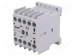 Contactor: 3-pole; NO x3; Auxiliary contacts: NO; 230VAC; 8.5A